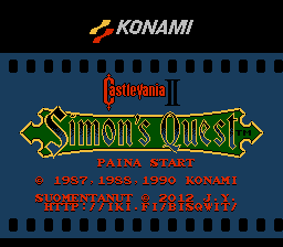 Title screen