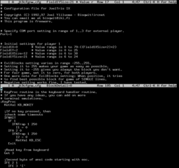 Joeltris 9 configuration